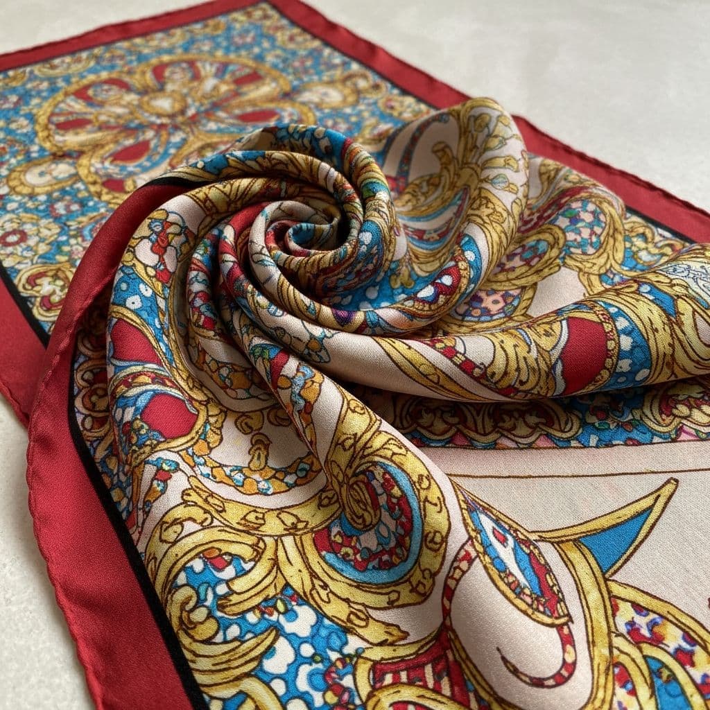 Printed Silk Scarf
